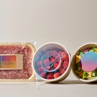Smart Packaging mit Farbindikator